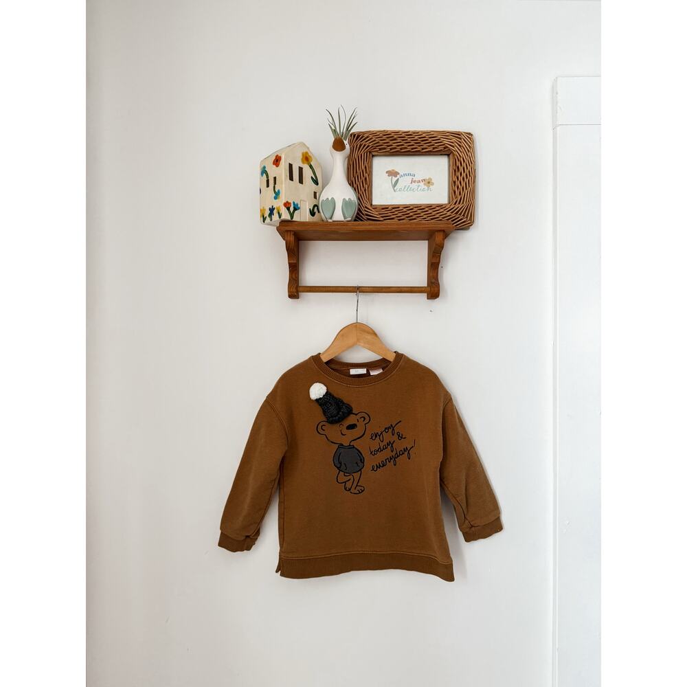 Zara enjoy today & everyday crewneck - 3-4Y